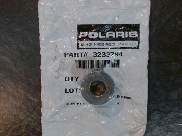 Tyhjennys proppo PLUG-HEX,HOLLOW    ilman magneettia